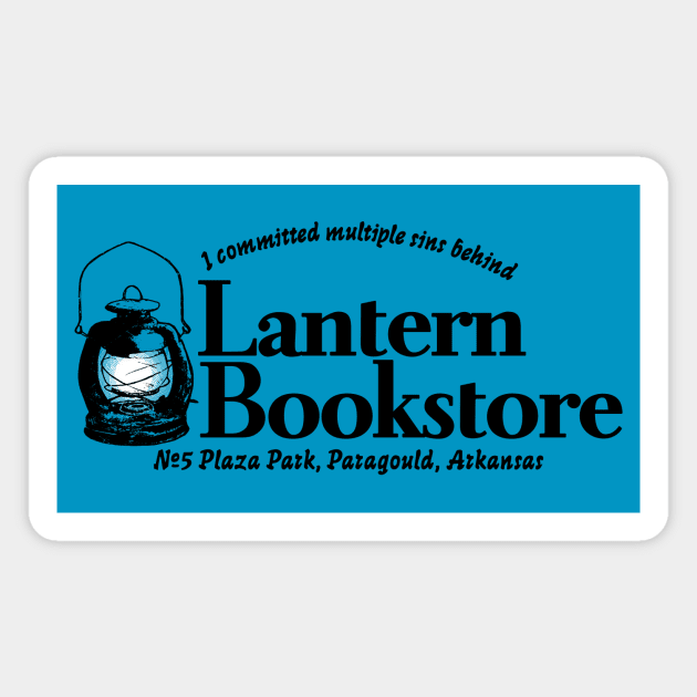 Lantern Bookstore Magnet by rt-shirts